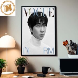 BTS Rap Monster Korea Vogue Cover Wall Decor Poster Canvas
