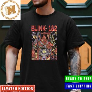 Blink-182 Detroit Event Poster May 9 2023 Unisex T-Shirt