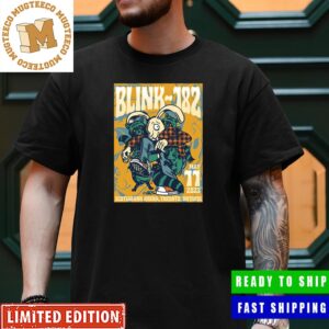 Blink 182 Toronto Event Rabbit And Racoon Poster By John Kutt Unisex T-Shirt