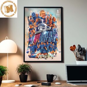 Celebrate Chelsea FC Women 2022-23 Vitality Women’s FA Cup Winners Home Decor Poster Canvas