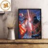 Celebrate Star Wars Day A New Hope 2 Sides Splited Day And Night Decorations Poster Canvas