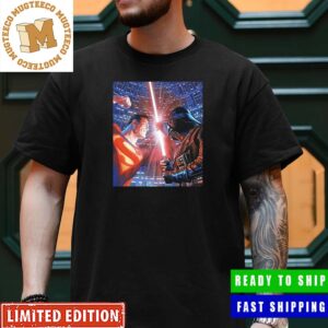 Celebrate Star Wars Day Darth Vader Vs Superman May The 4th Be With You Unisex T-Shirt