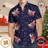 Christmas Gift Custom Personalized Hawaiian Shirt With Face Santa Claus Christmas Shirt For Men 2023