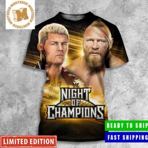Cody Rhodes Vs Brock Lesnar Match WWE Night Of Champion All Over Print Shirt