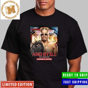 Congrats Carmelo Hayes NXT Champion At NXT Battleground Unisex T-Shirt