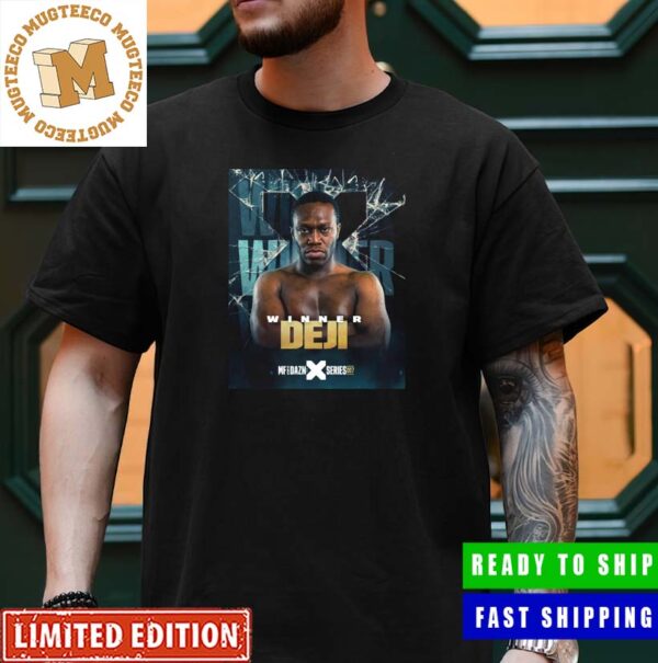 Congrats Deji Defeats Swarmz Secure His Second Win At MF & Dazn X Series 007 Unisex T-Shirt