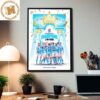 Congrats Manchester City Become 22-23 Premier League Champions Decor Poster Canvas