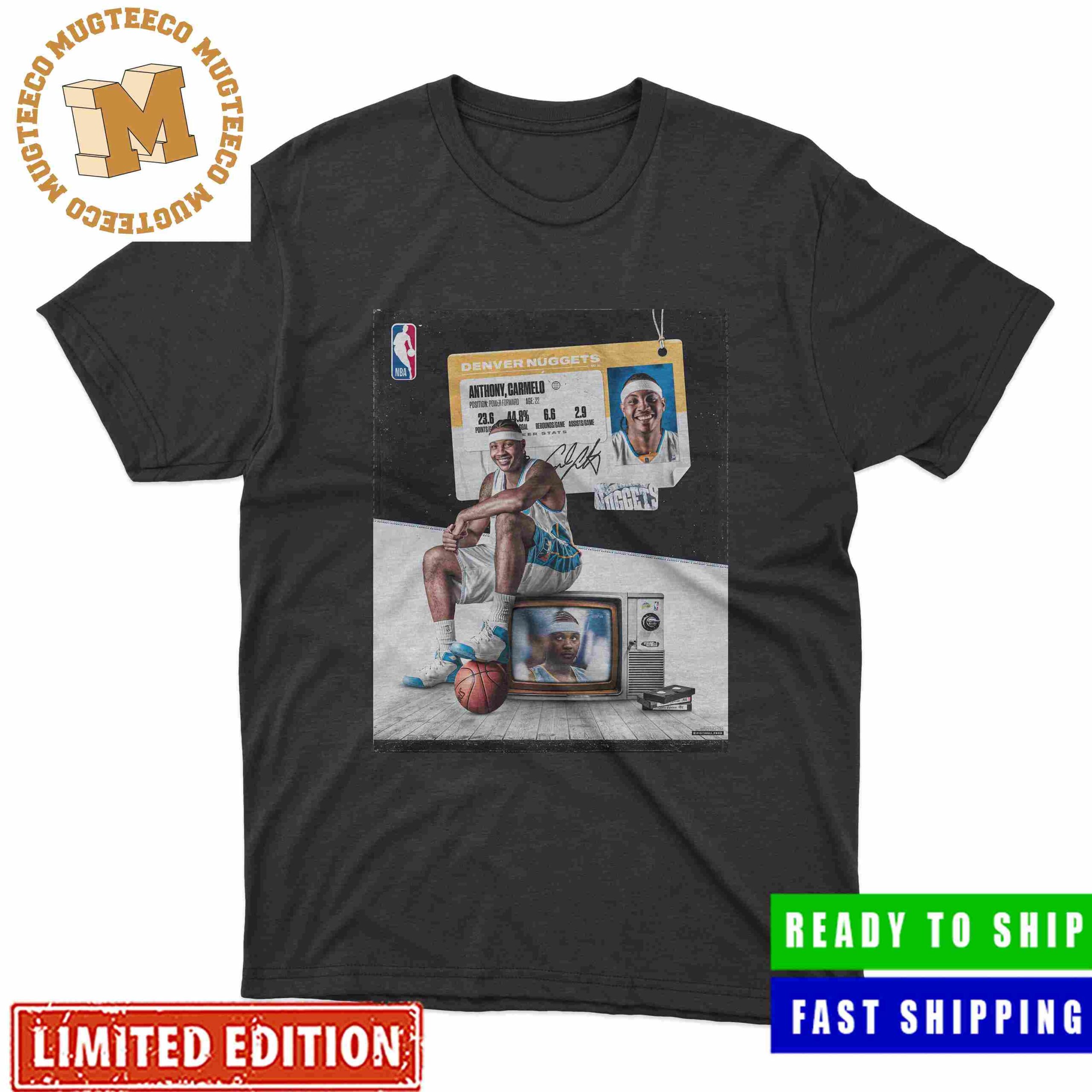 Congrats On The Hall Of Fame Career Anthony Carmelo Classic T-Shirt