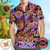 Custom Personalized Hawaiian Shirt With Dog Face Starry Night Pattern Summer Holiday 2023