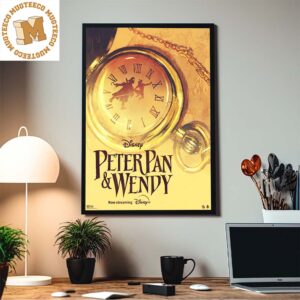Disney Peter Pan And Wendy Official Poster Home Decor Poster Canvas