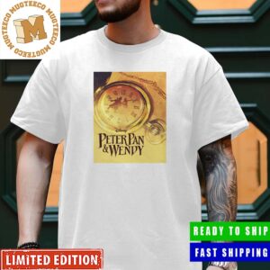 Disney Peter Pan And Wendy Official Poster Unisex T-Shirt