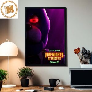 Five Nights At Freddy’s Freddy Fazbear Home Decor Poster Canvas