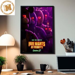Five Nights At Freddy’s Official Poster Home Decor Poster Canvas