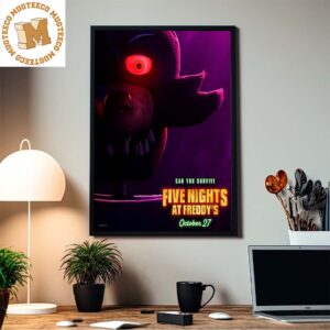 Foxy From Five Nights At Freddy’s Home Decor Poster Canvas