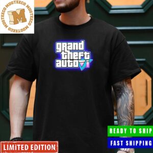 Grand Theft Auto VI Official Newest Logo Unisex T-Shirt