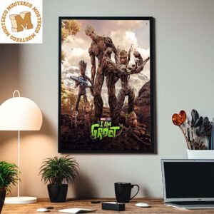 Guardians Of The Galaxy Vol 3 I Am Groot Groot Evolutions Home Decor Poster Canvas