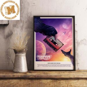 Guardians Of The Galaxy Vol 3 Rocket Racoon The Touch Of God Once More With Feeling Official Poster Canvas