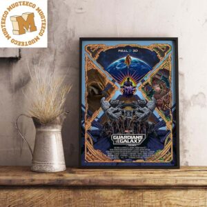 Guardians Of The Galaxy Volume 3 Official Exclusive Artwork Decorations Poster Canvas
