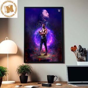 Happy Birthday to The GOAT Undisputed WWE Universal Champion Roman Reigns Home Decor Poster Canvas