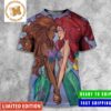 The Little Mermaid Movie Poser Halle Bailey All Over Print Shirt