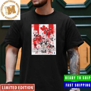 Hockey Canada Are The 2023 IIHF Worlds Champions Golden Medal Classic T-Shirt