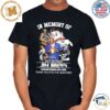 In Memory Of 1936-2023 Jim Brown Thank You For The Memories Classic T-Shirt