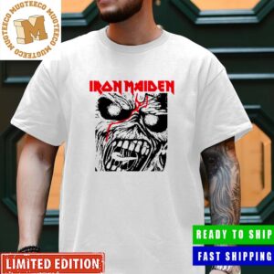 Iron Maiden Celebrate 40th Anniversary Piece Of Mind Vintage T-Shirt