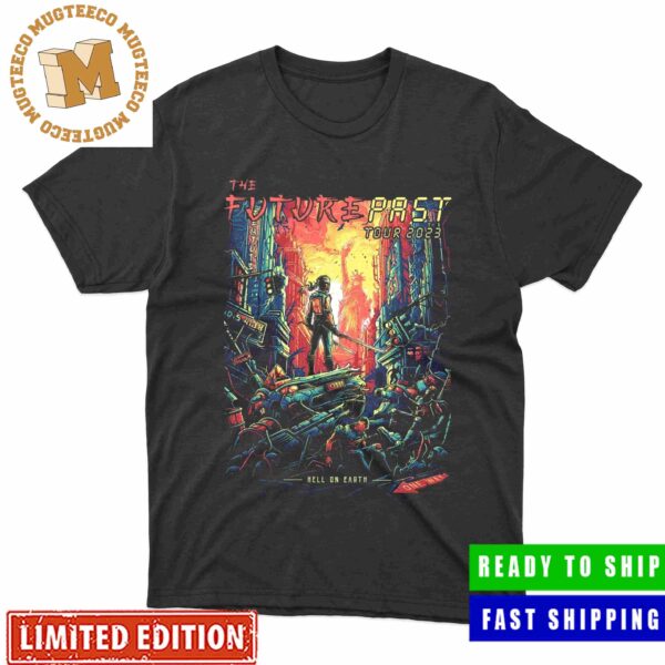 Iron Maiden Hell On Earth 2023 Tour Official T-Shirt