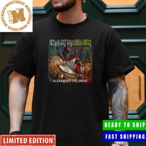 Iron Maiden The Future Past Tour 2023 Alexander The Great Unisex T-Shirt