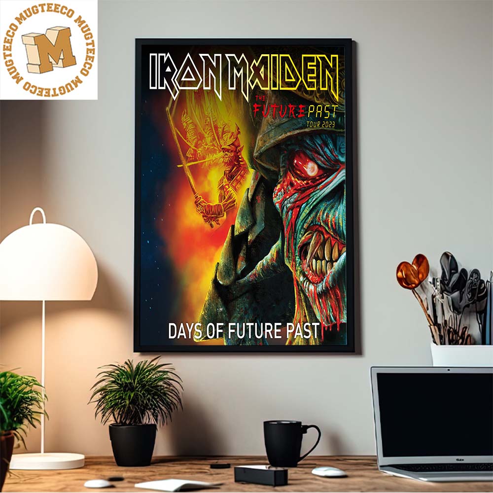 Iron Maiden The Future Past Tour 2023 Days Of Future Past Home Decor