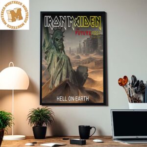 Iron Maiden The Future Past Tour 2023 Hell On Earth Home Decor Poster Canvas