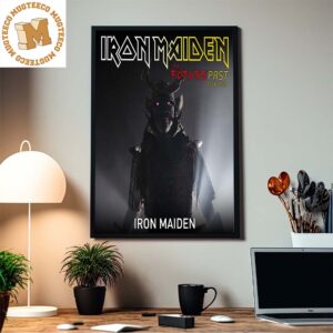 Iron Maiden The Future Past Tour 2023 Iron Maiden Home Decor Poster Canvas