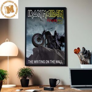 Iron Maiden The Future Past Tour 2023 The Writing On The Wall Home Decor Poster Canvas