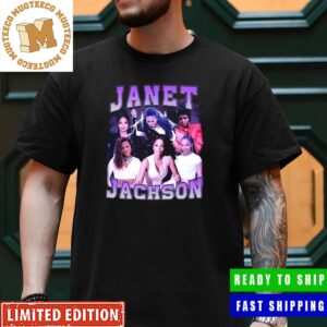 Janet Jackson 1980s Pop Star Unisex T-shirt
