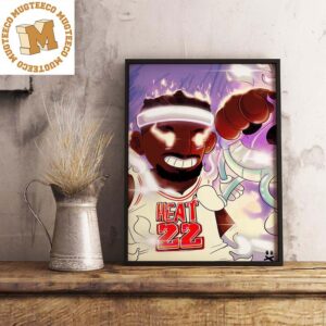 Jimmy Butler Playoff Mode Miami Heat Defeat New York Knicks In Game 4 Decorations Poster Canvas