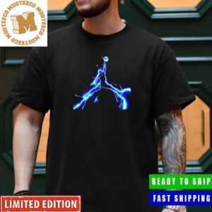 Jump Man Air Jordan 4 Thunder Logo Sneaker Gift For Fans Style T-Shirt