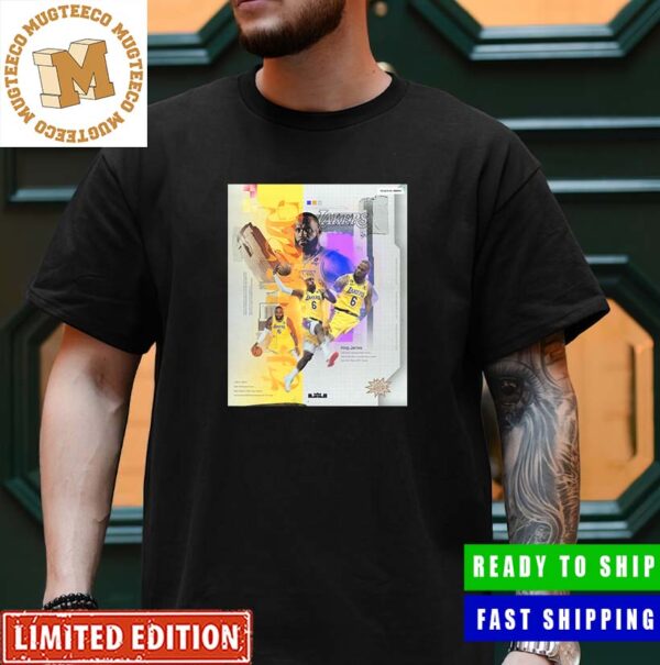 LeBron James Los Angeles Lakers King James Artwork For Fans Unisex T-Shirt