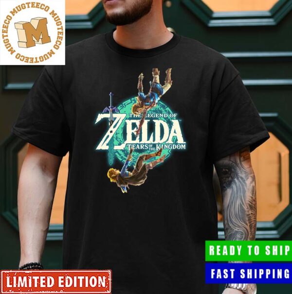 Legend Of Zelda Tears Of The Kingdom Link And Zelda Unisex T-Shirt