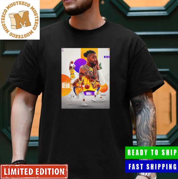 Los Angeles Lakers D Angelo Russell Ice In My Veins Classic T-Shirt