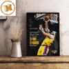 Los Angeles Lakers Vs Golden State Warriors Anthony Davis First Laker Since 2004 With 30 Points 20 Rebounds Decorations Poster Canvas