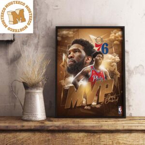 MVP Joel Emviid  Philadelphia 76ers Decorations Poster Canvas