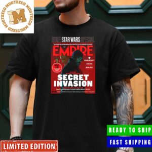 Marvel Nick Fury Marvel World Exclusive Secret Invasion Empire Magazine Cover Unisex T-Shirt