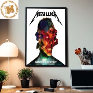 Metallica Hardwired To Self Destruct Album Home Decor Poster Canvas