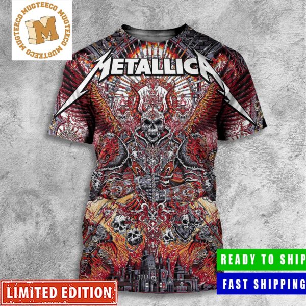 Metallica Juan Ma Orozco For Hamburg M72 World Tour All Over Print Shirt