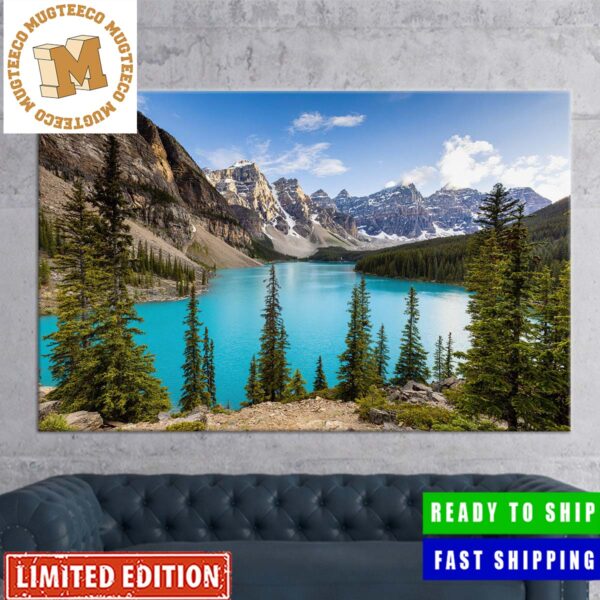 Moraine Valley Moraine Lake Home Decorations Poster Canvas
