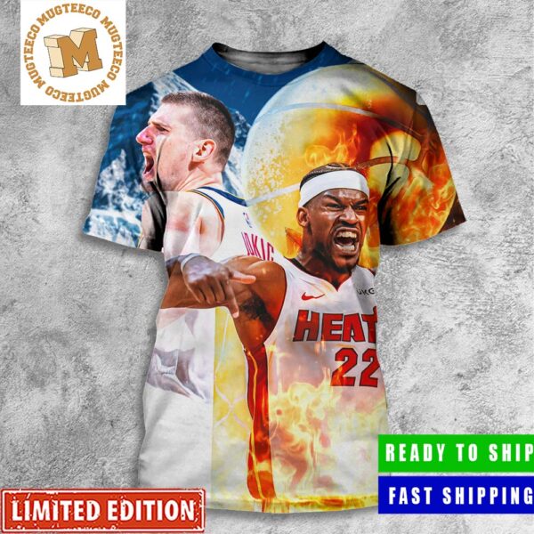 NBA Finals Denver Nuggets Vs Miami Heat All Over Print Shirt
