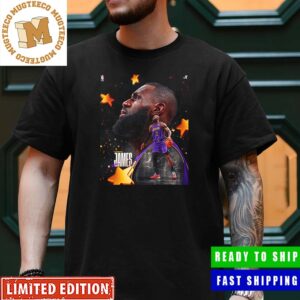 NBA Los Angeles Lakers King James With Signature Design Unisex T-Shirt