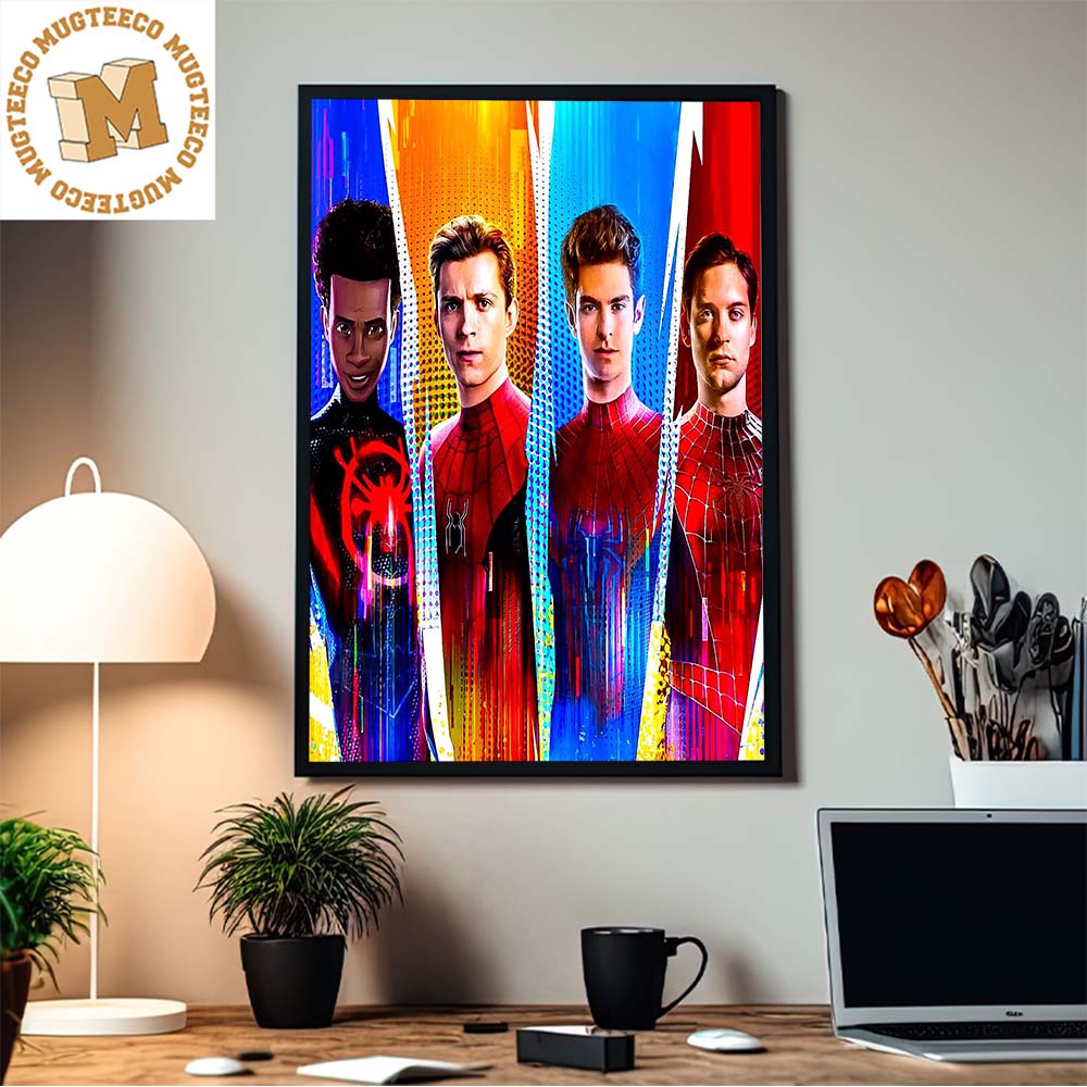 Spider Man Across The Spider-Verse Home Decor Poster Canvas