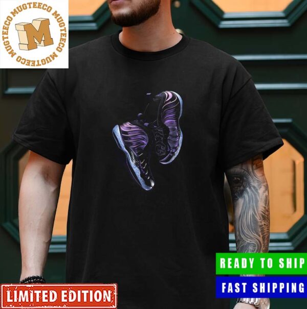 Nike Air Foamposite One Eggplant Sneaker Shirt