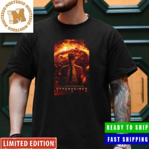 Oppenheimer By Christopher Nolan Film Poster Unisex T-Shirt